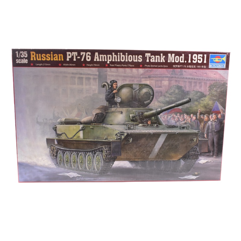 Russian PT-76 Amphibious Tank 1:35 | 00379 | Trumpeter Model Kits