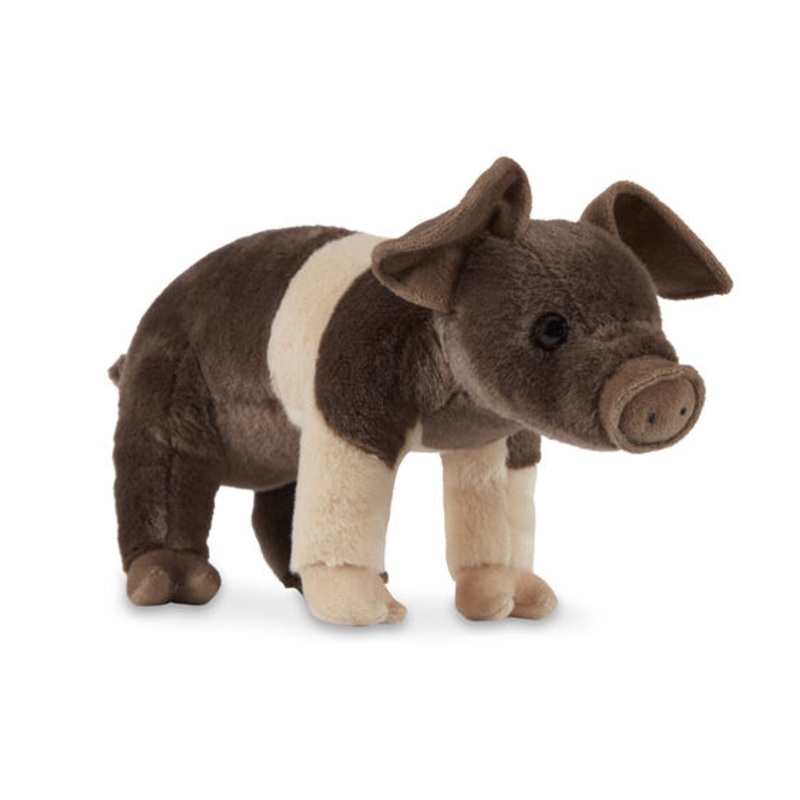 Saddleback Piglet - Plush | 30428 | Melissa & Doug