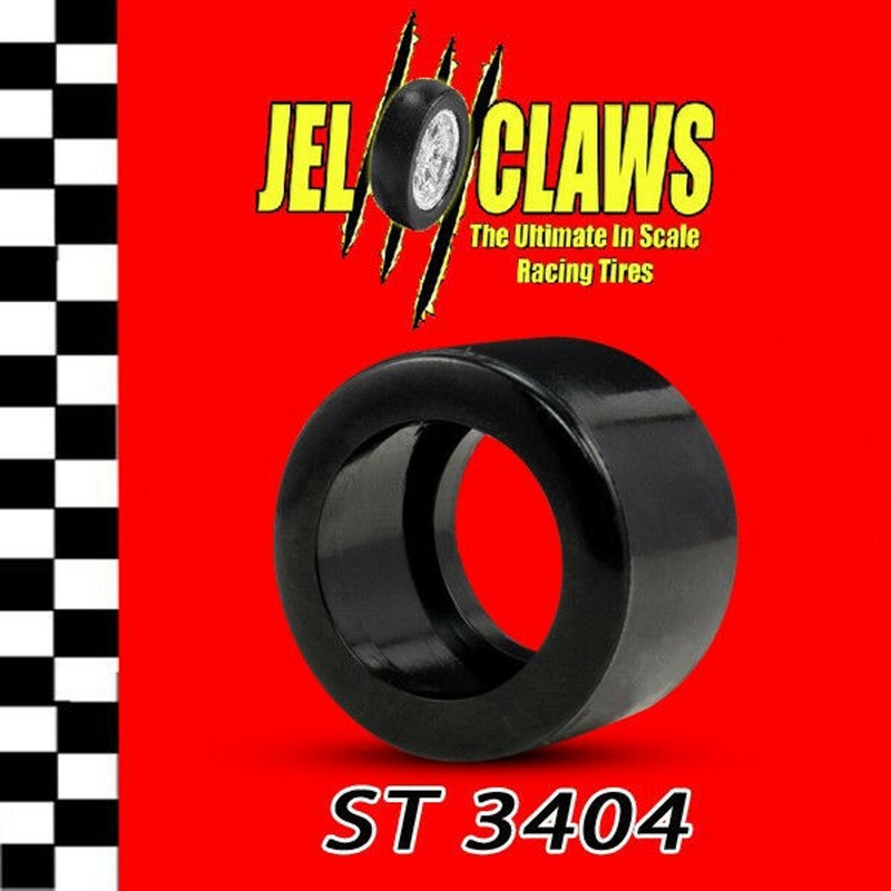 Scale Racing Tires (rears) for BRM Slot Cars 1/24 | ST 3404 | Jel Claw