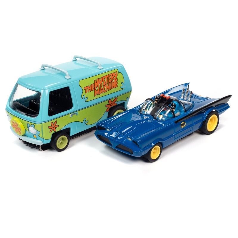 Scooby-Doo Mystery Machine - 1966 Cartoon Series Batmobile - Set Cars From Scooby Doo Meets Batman & Robin | SRS338SC  | Auto World