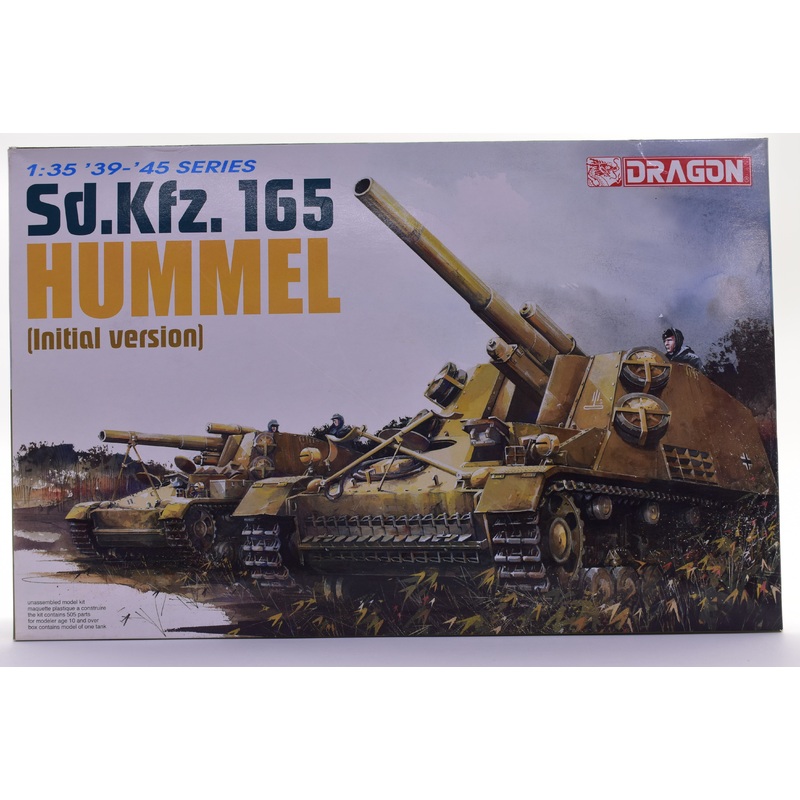 Sd.Kfz.165 HUMMEL (Initial Verison) '39-'45 Series  1:35 | 6150 | Dragon Model