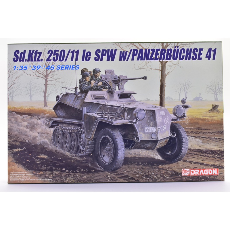 Sd.Kfz. 250/11 Le SPW w/PANZERBUCHESE 41 '39-"45 Series 1:35 | 6132 | DML Model Kits