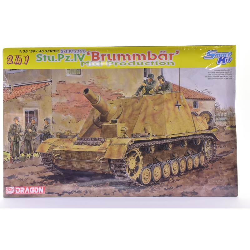Sd.Ktz. 166 Stu.Pz.IV "Brummbar" Mid Production '39-'45 Series Smart Kit 1:35 | 6460