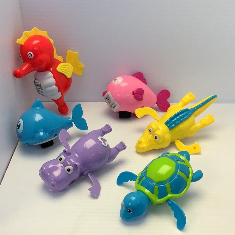 Sea Critter Wind Up Swimming Bath toy | 88537TY | BVP