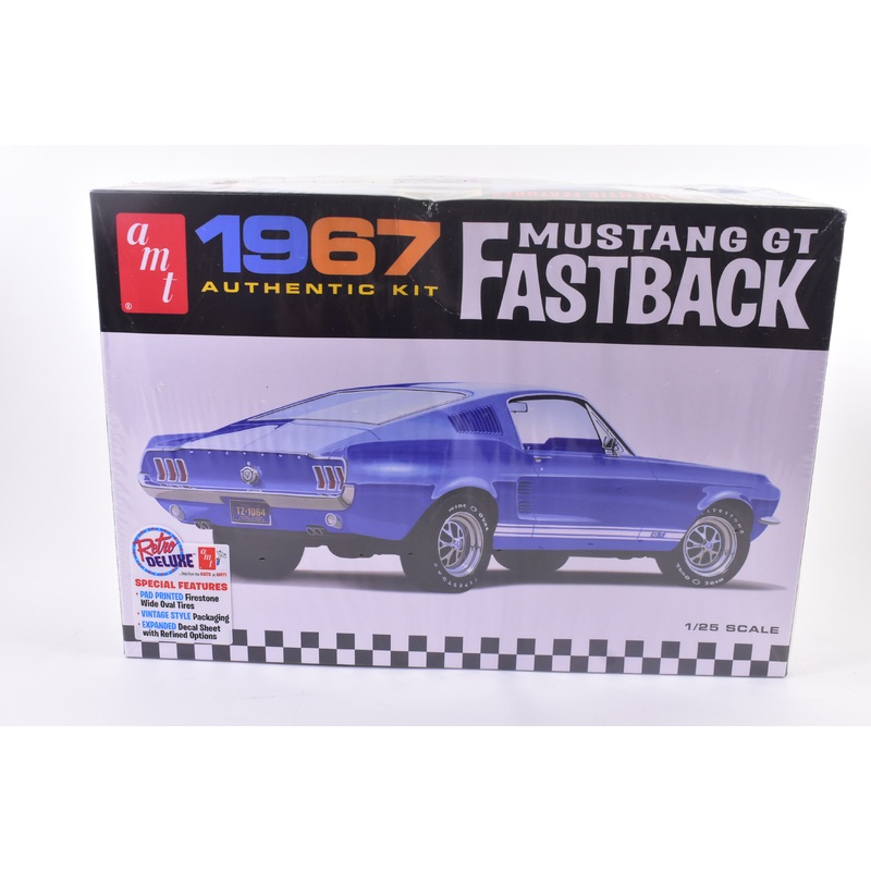 Second  Chance 1967 Mustang GT Fastback 1:25 Scale | AMT1241 | AMT