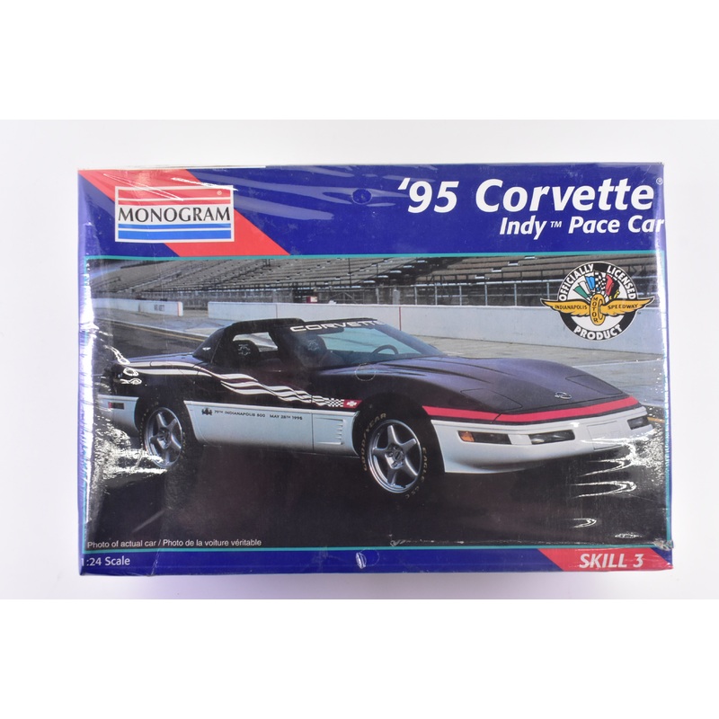 Second  Chance 1995 Corvette Indy Pace Car 1:25 Scale | 2467 |  Monogram