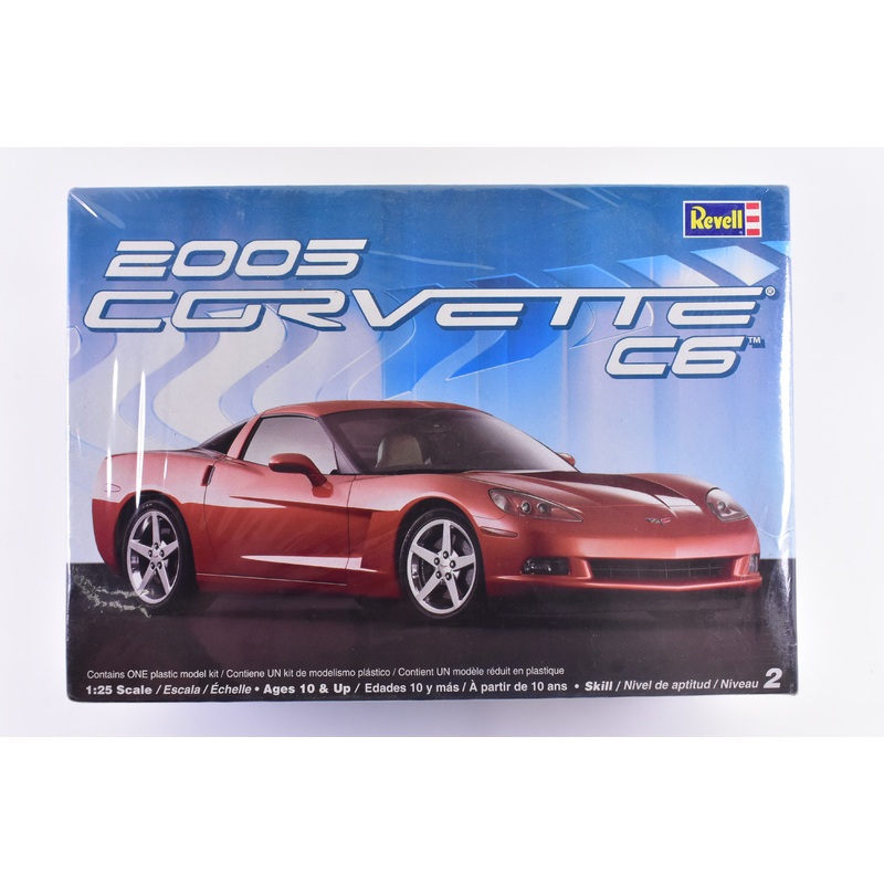 Second  Chance 2005 Corvette C6 1:25 Scale | 85-2840 |  Revell
