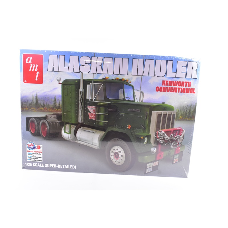 Second Chance  Alaskan Hauler Kenworth Conventional 1/25 Scale | AMT1339 | AMT Model Kits