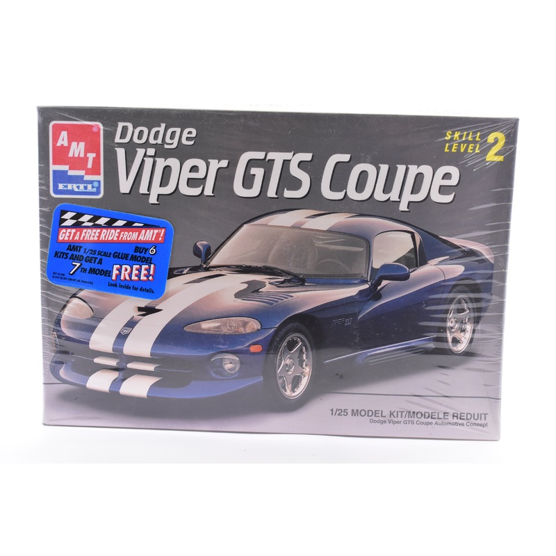 Second  Chance Dodge Viper GTS Coupe 1:25 Scale | 8053 |  AMT/ERTL