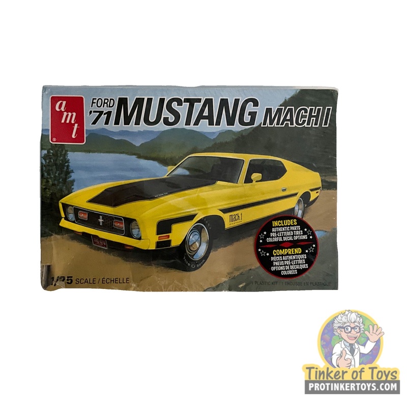 Second  Chance Ford 1971 Mustang Mach 1 1:25 Scale | AMT1262 |  AMT Model Kits