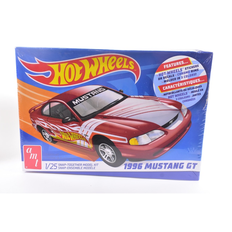 Second  Chance Hot Wheel 1996 Ford Mustang GT Snap it  1:25 Scale | AMT1288 | AMT