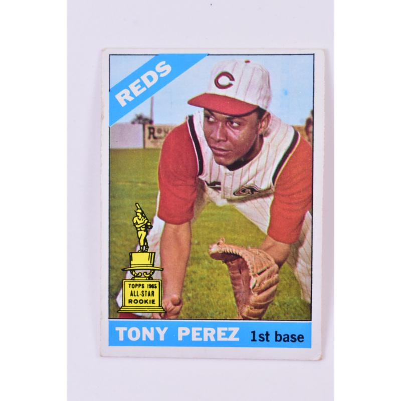 Second  Chance  Topps Cin Reds Tony Perez 1965  | Topps 72 | TAH Collection