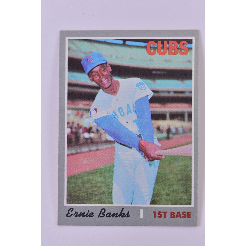 Second  Chance  Topps Cubs Ernie Banks 1969  | Topps 630 | TAH Collection