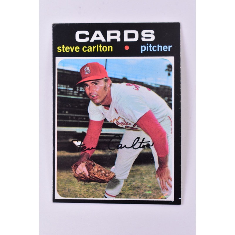 Second  Chance  Topps St Louis Cardinals Steve Carlton 1970  | Topps 55 | TAH Collection