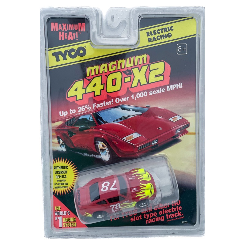 Porsche Carrera #78 Flames | 9178 | Tyco