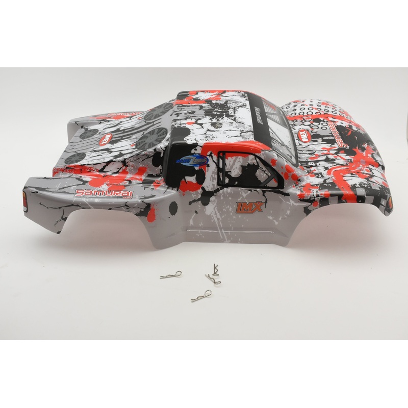 Printed SC Truck boby RED 1/pc  | IMX18590 | IMEX R/C parts