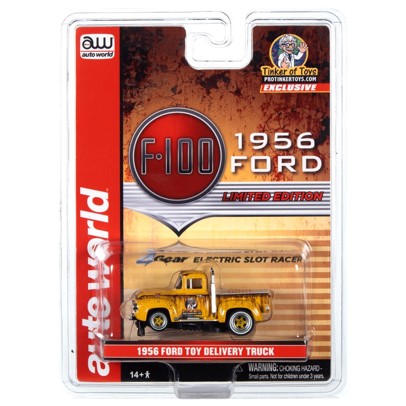 ProTinkerToys Delivery Truck | 1956 Ford F-100 Pickup Truck | CP7779 | Auto World