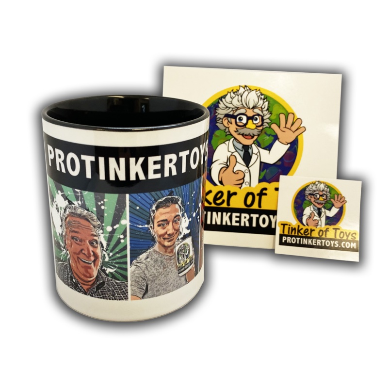 ProTinkerToys Official Cartoon Coffee Mug 11 oz
