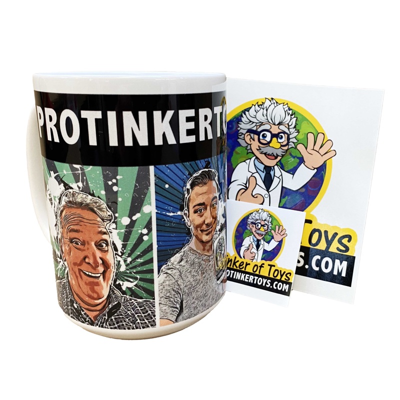 ProTinkerToys Official Cartoon Coffee Mug 15 oz
