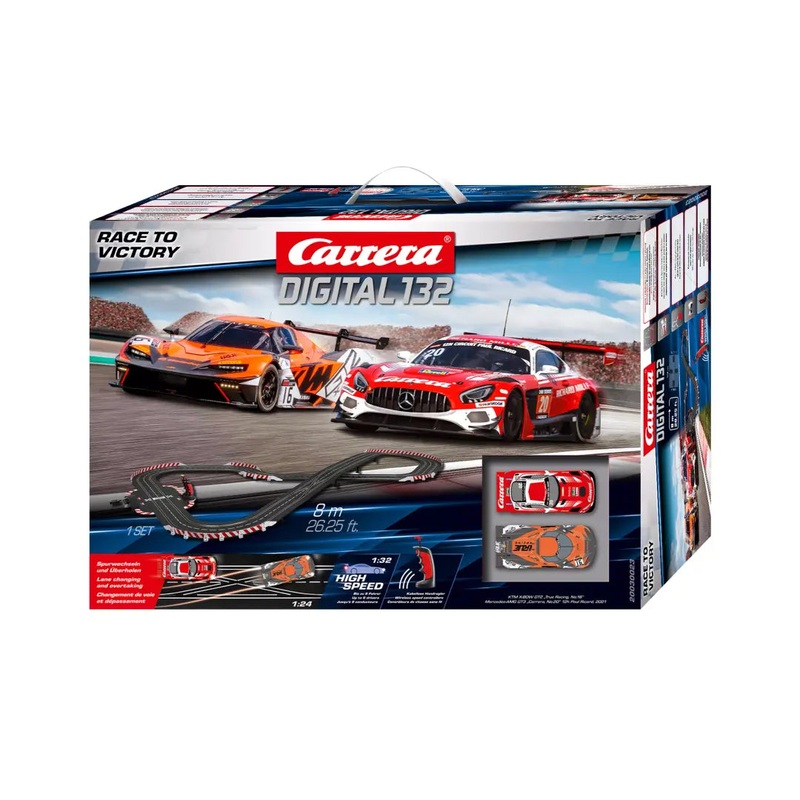 Race to Victory Digtial Off set Figure 8 layout | 20030023 | Carrera Digital