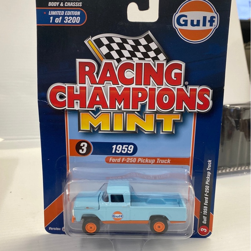 Racing champions Mint #3  1959 Ford F-250 Pickup Truck | RC008 | Racing Champions