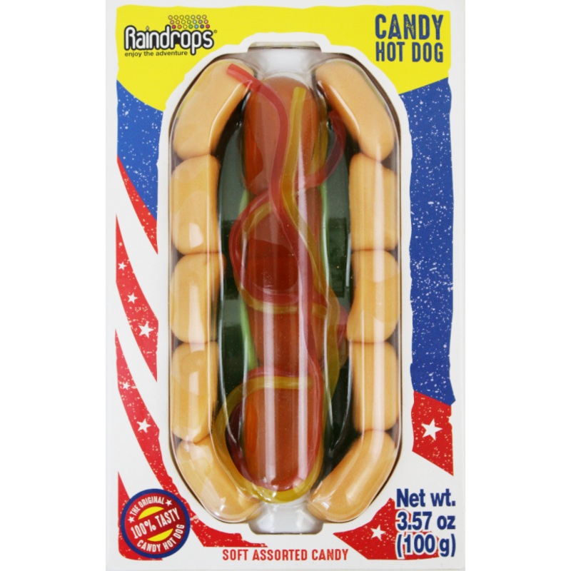 Raindrops Hot Dog | 11900 | Nassau Candy