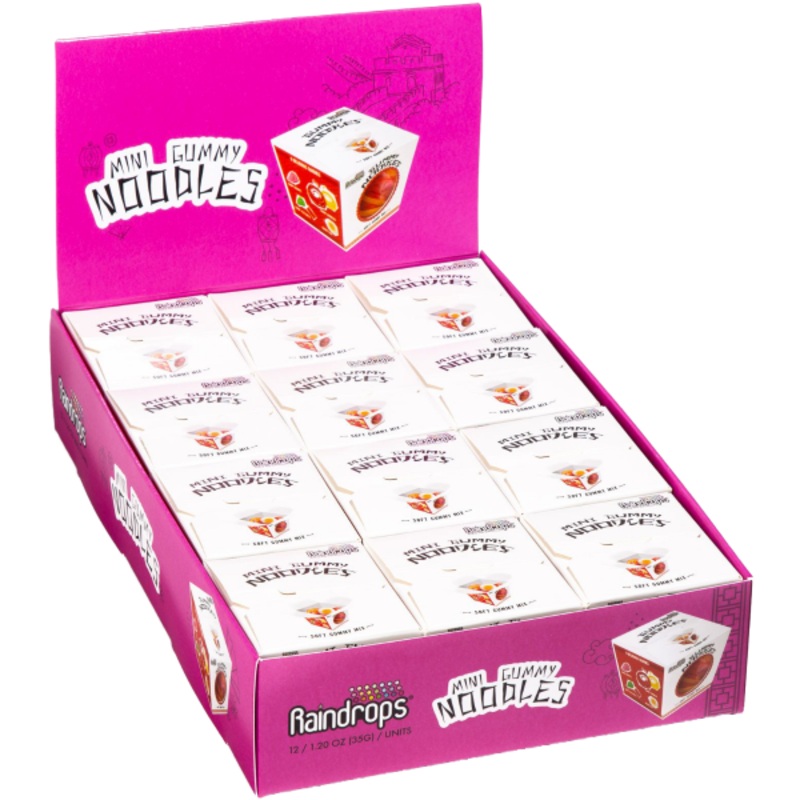 Raindrops Noodles - Mini | 12204 | Nassau Candy
