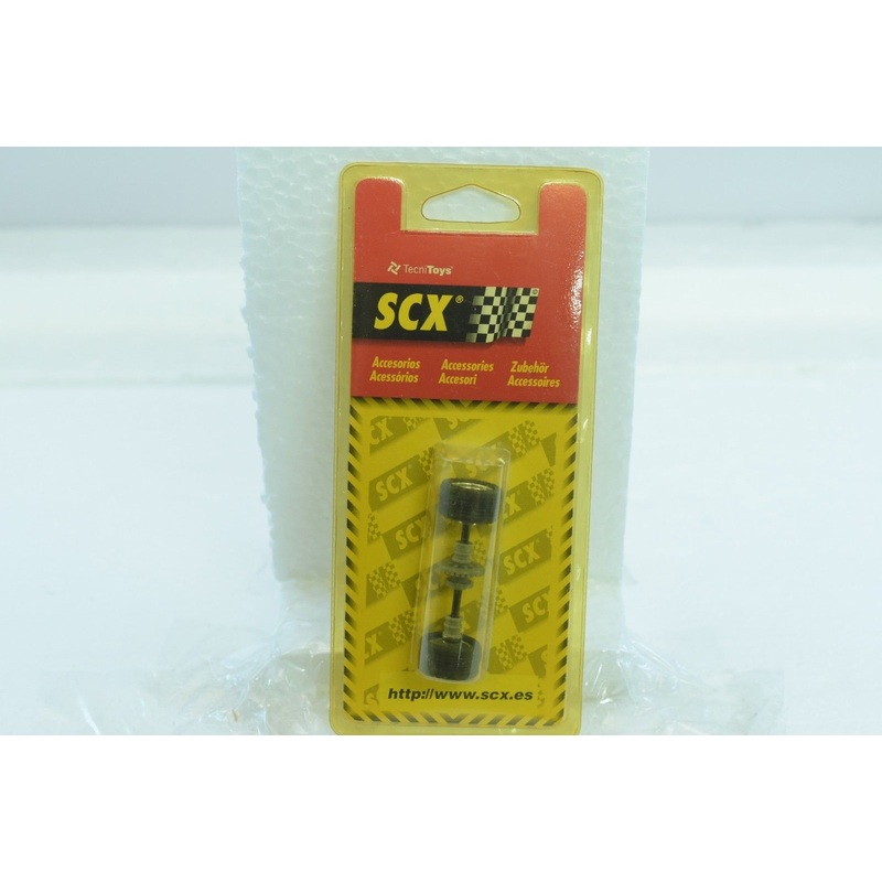 Rear Axle Toyota Celica Rimmed 1/Pack | 87770 | SCX/Scalextric