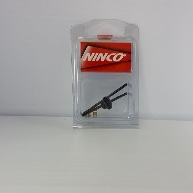 Rear axle with 53 5mm 24z  | 80404 | NINCO