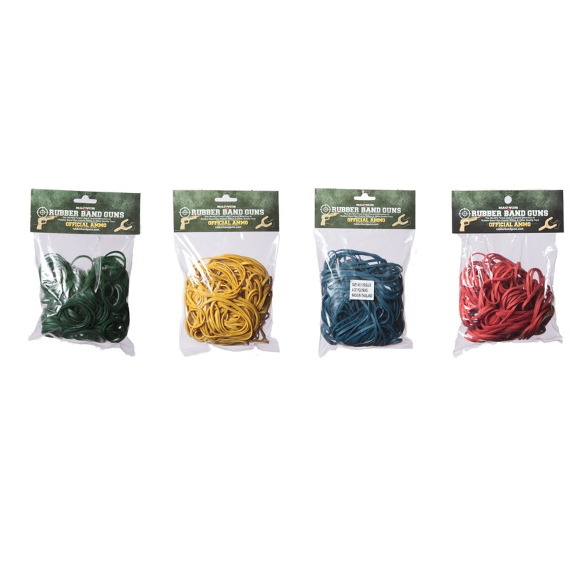 Red Rubber Band Gun Ammo Magnum Rubber Band Guns