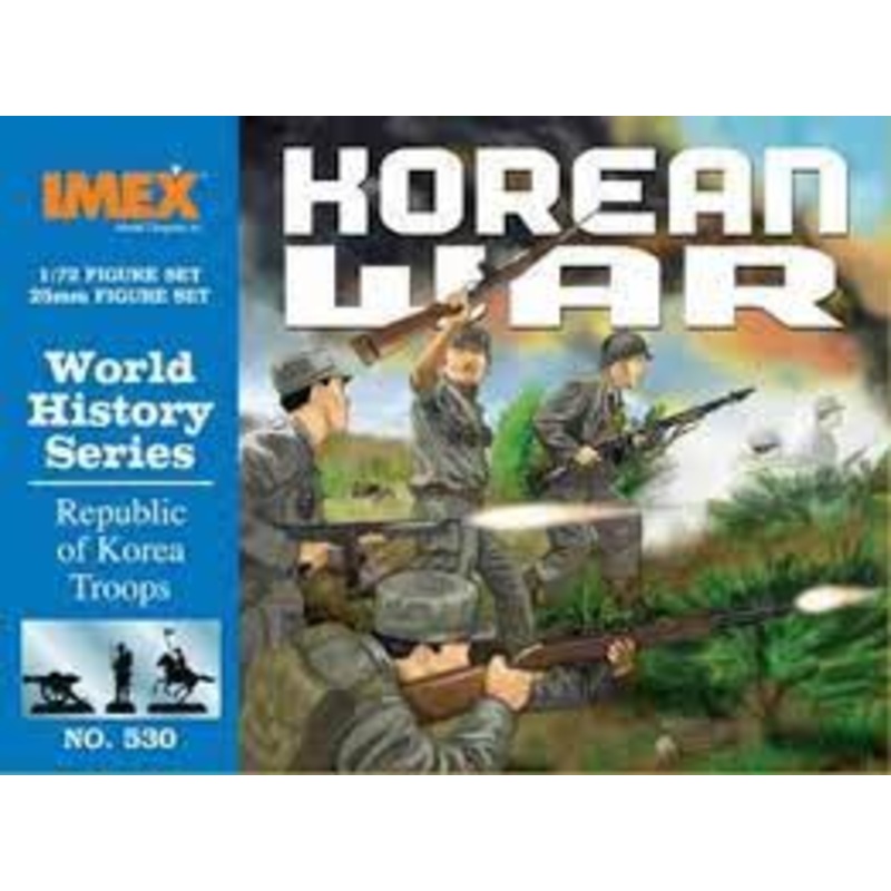 Republic of Korea Troops World History Series 1:72 Figure Set | 530 | IMEX