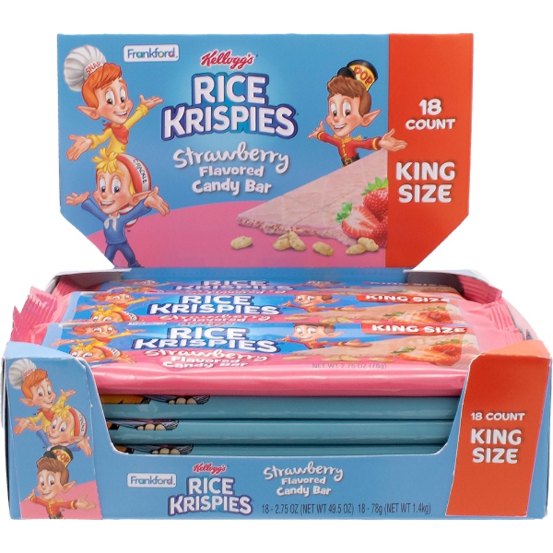 Rice Krispies Strawberry Candy Bar | W11359  | Mountain Sweets