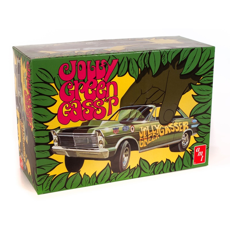 1965 Ford Galaxie "Jolly Green Gasser" 1:25 Scale Model Kit | AMT1192 | AMT
