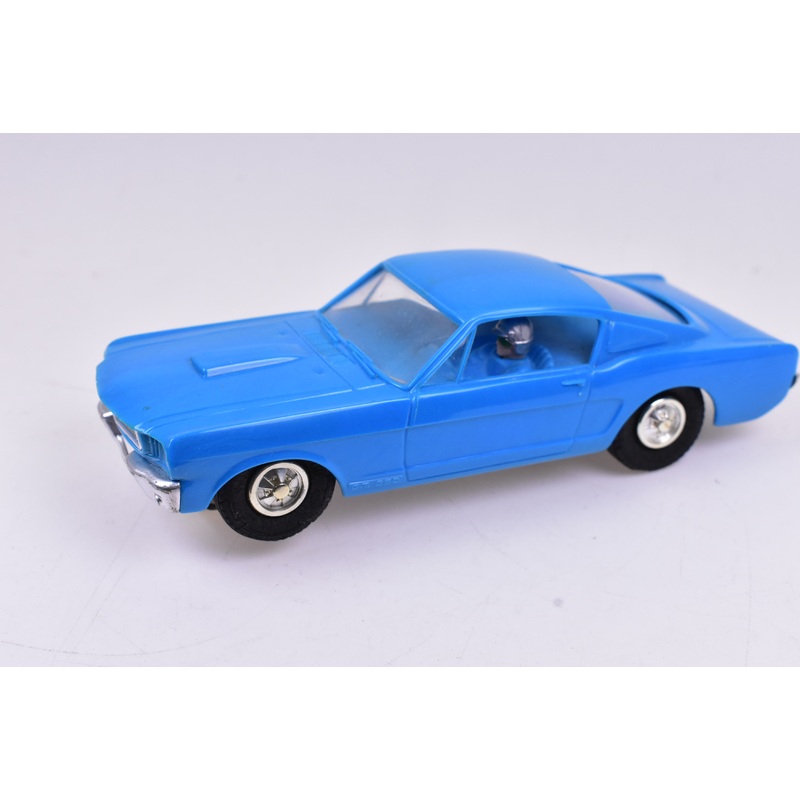 1965 Ford Mustang Blue  1/32 Slot Car  | 1243-11 | Eldon