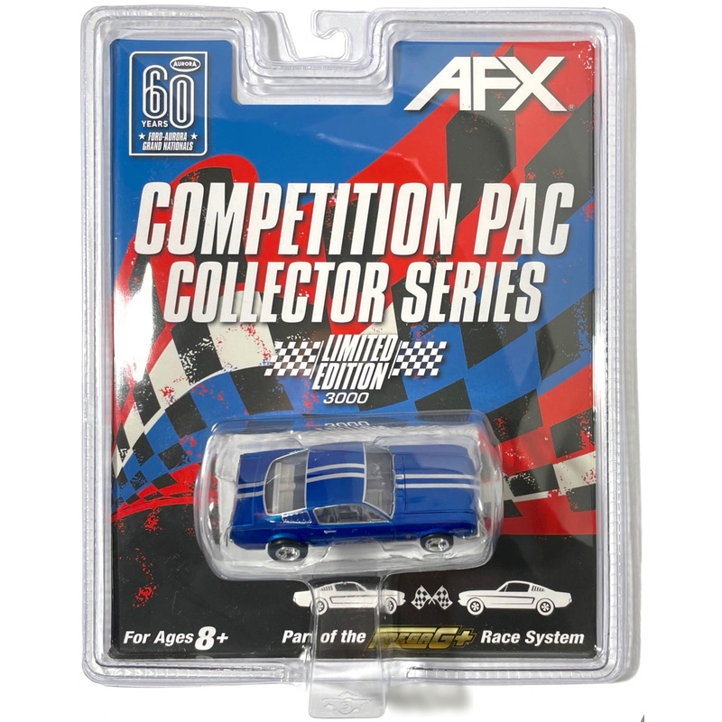 1966 Ford Mustang Fastback Metallic Blue | 22086 | AFX/Racemasters