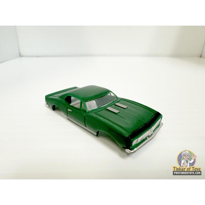 1967 Camaro Dark Green Black Stripe | MM02032 | Model Motoring