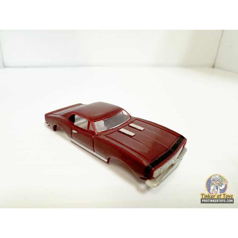 1967 Camaro Maroon Black Stripe | MM02052 | Model Motoring