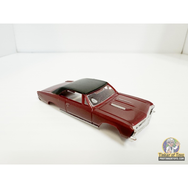 1967 Chevelle SS Vinyl Top Maroon Black | MM04050 | Model Motoring