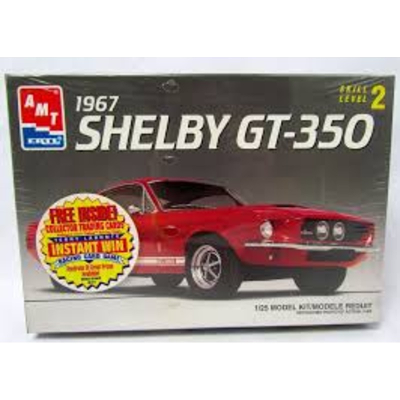 1967 Shelby GT-350 W/ Sticker on Front  1:25 | 6633| AMT  ERTL Models