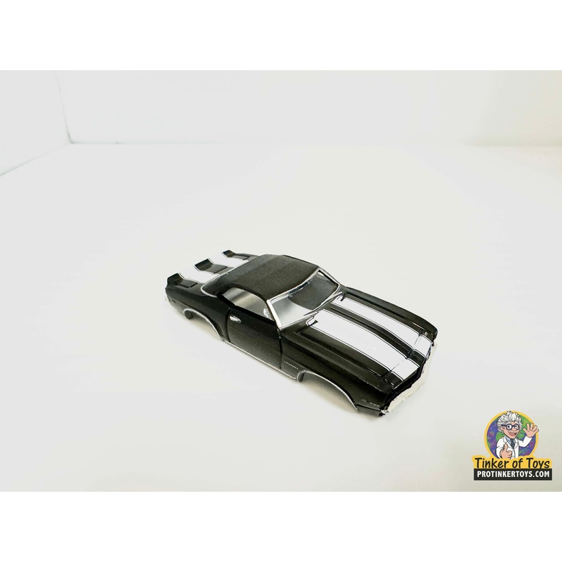 1969 Camaro RS Convertible Black White Stripes | MM07011 | Model Motoring