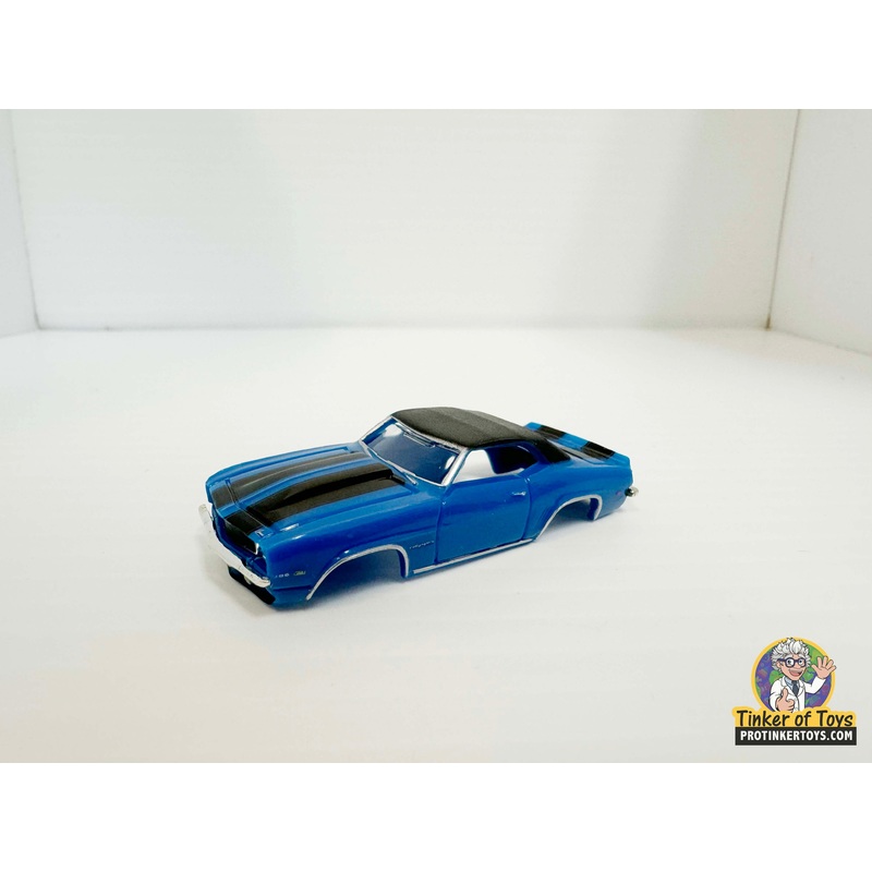 1969 Camaro RS Convertible Blue Black Stripes | MM07022 | Model Motoring