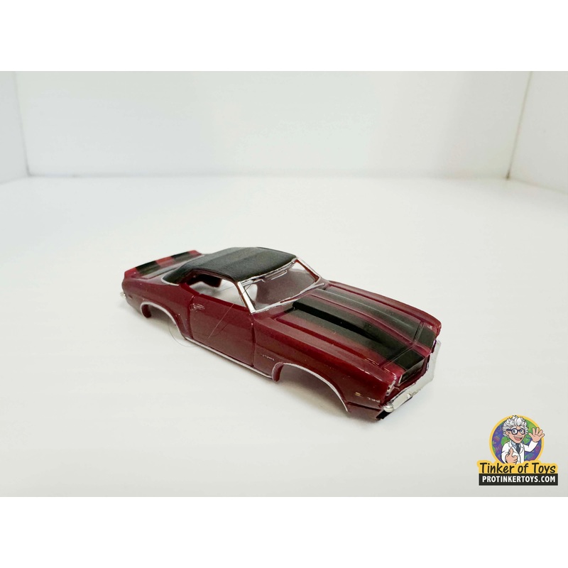 1969 Camaro RS Convertible Maroon Black Stripes | MM07052 | Model Motoring