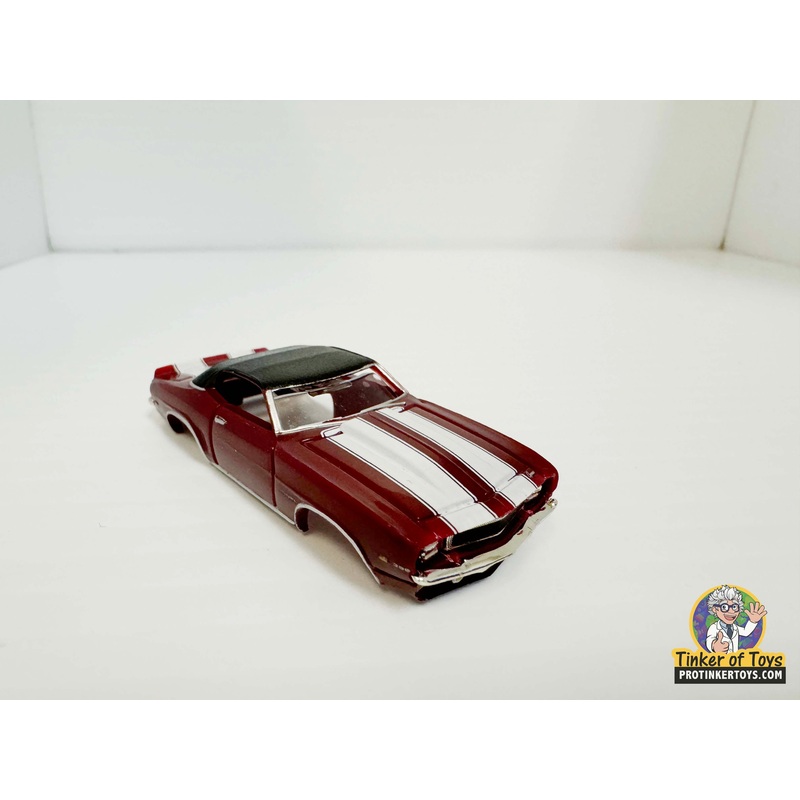 1969 Camaro RS Convertible Maroon White Stripes | MM07051 | Model Motoring