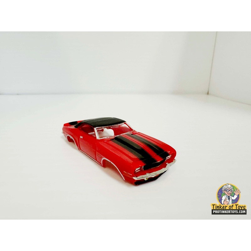 1969 Camaro RS Convertible Red Black Stripes | MM07102 | Model Motoring