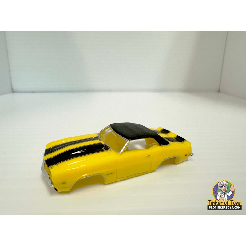 1969 Camaro RS Convertible Yellow Black Stripes | MM07092 | Model Motoring