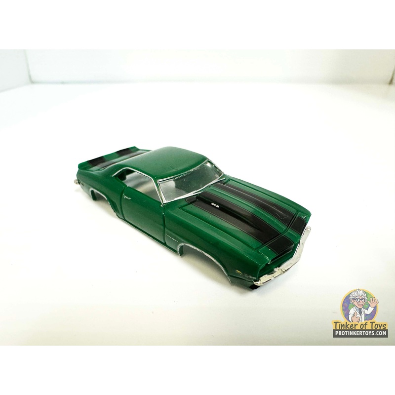 1969 Camaro Z/28 Dark Green Black Stripes | MM08032 | Model Motoring