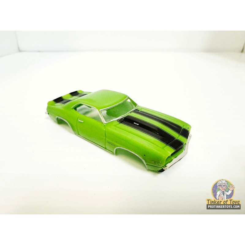 1969 Camaro Z/28 Light Green Black Stripes | MM08042 | Model Motoring