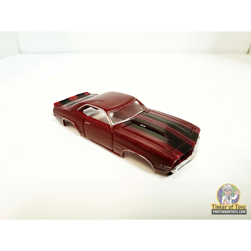 1969 Camaro Z/28 Maroon Black Stripes | MM08052 | Model Motoring