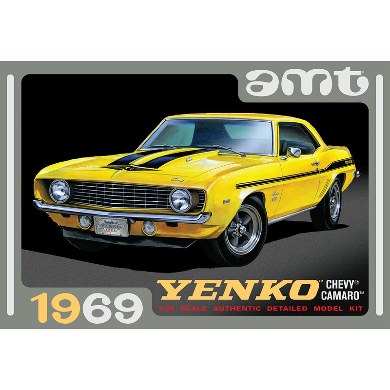1969 Chevy Camaro (Yenko) 1:25 Scale Model Kit | AMT1093 | AMT