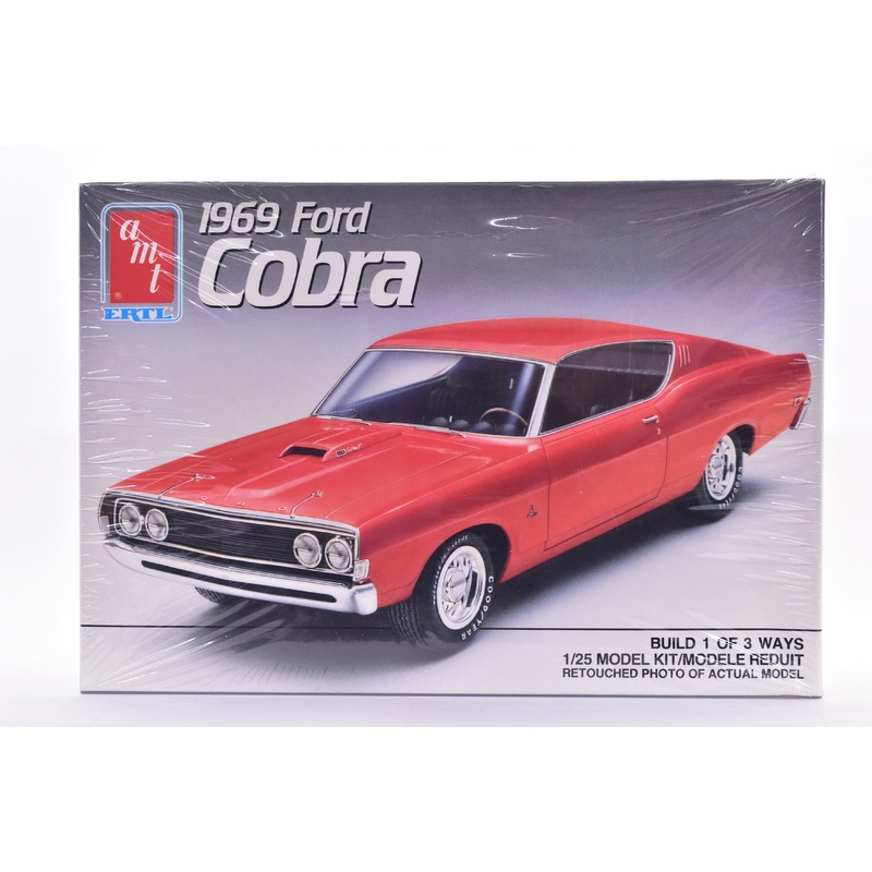 1969 Ford Cobra 1:25 Scale Model Kit | 6893 | AMT Ertl